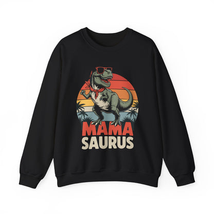 Mamasaurus T Rex Dinosaur Mama Saurus Family Matching Women Sweatshirt