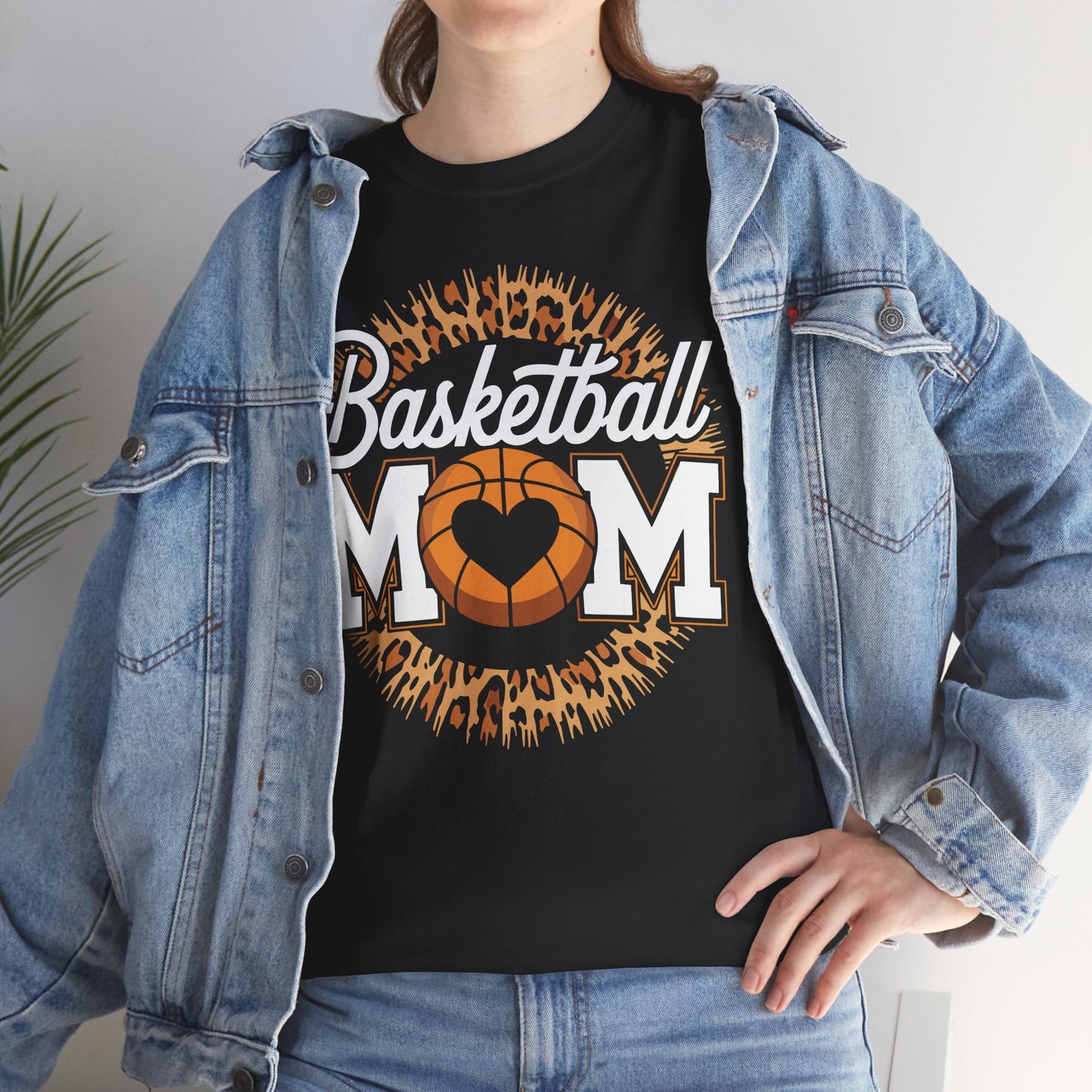 Basketball Mom Shirt Mom Game Day Outfit Mothers Day Gift T-Shirt