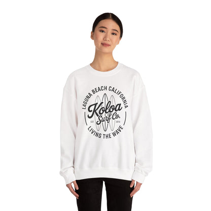 Koloa Surf Laguna Boards Logo Lightweight, Graphic Sweatshirt