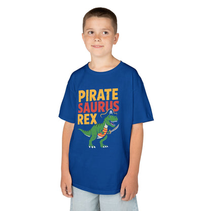 Pirate Saurus T-Rex Dinosaur Funny Halloween Costume Boys T-Shirt
