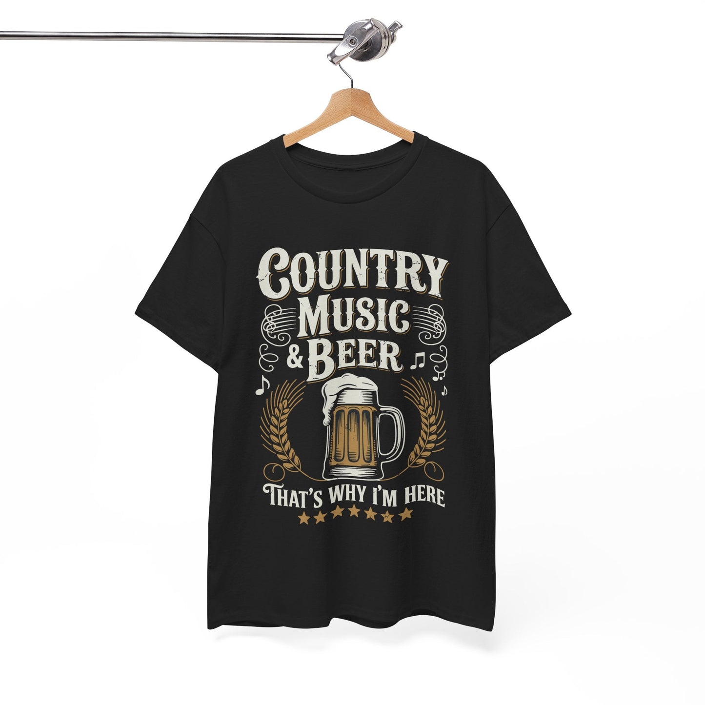Vintage Country Music and Beer That's Why I'm Here Legends T-Shirt