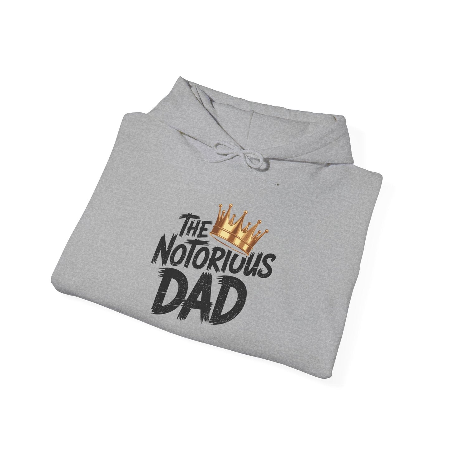 Old School Funny Hip Hop Fathers Day Notorious Dad Hoodie
