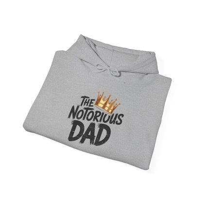 Old School Funny Hip Hop Fathers Day Notorious Dad Hoodie