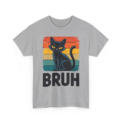 Funny Cat Bruh For Teens Boys Girls Men Women Meme Graphic T-Shirt