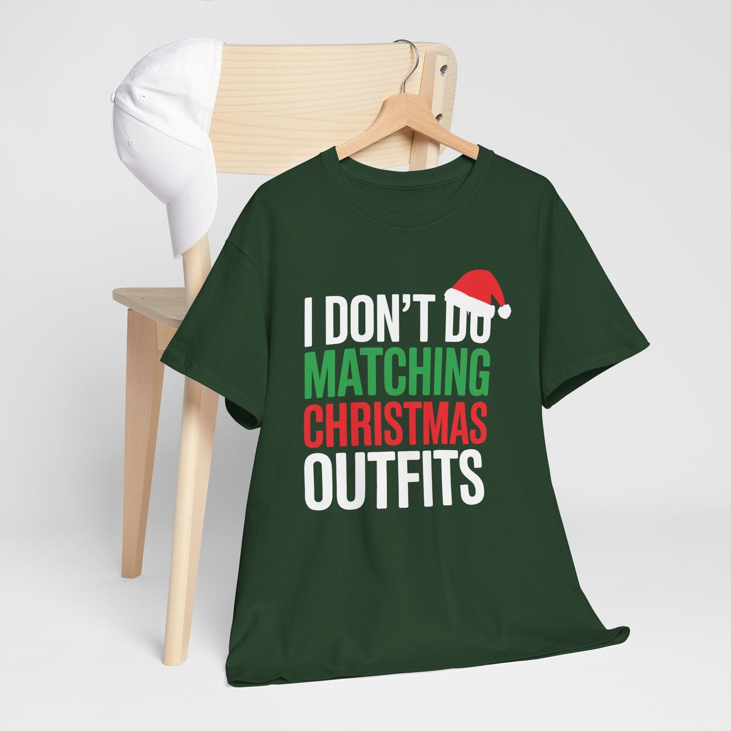 Family Christmas Pajamas I Dont Do Matching Christmas Outfit T-Shirt