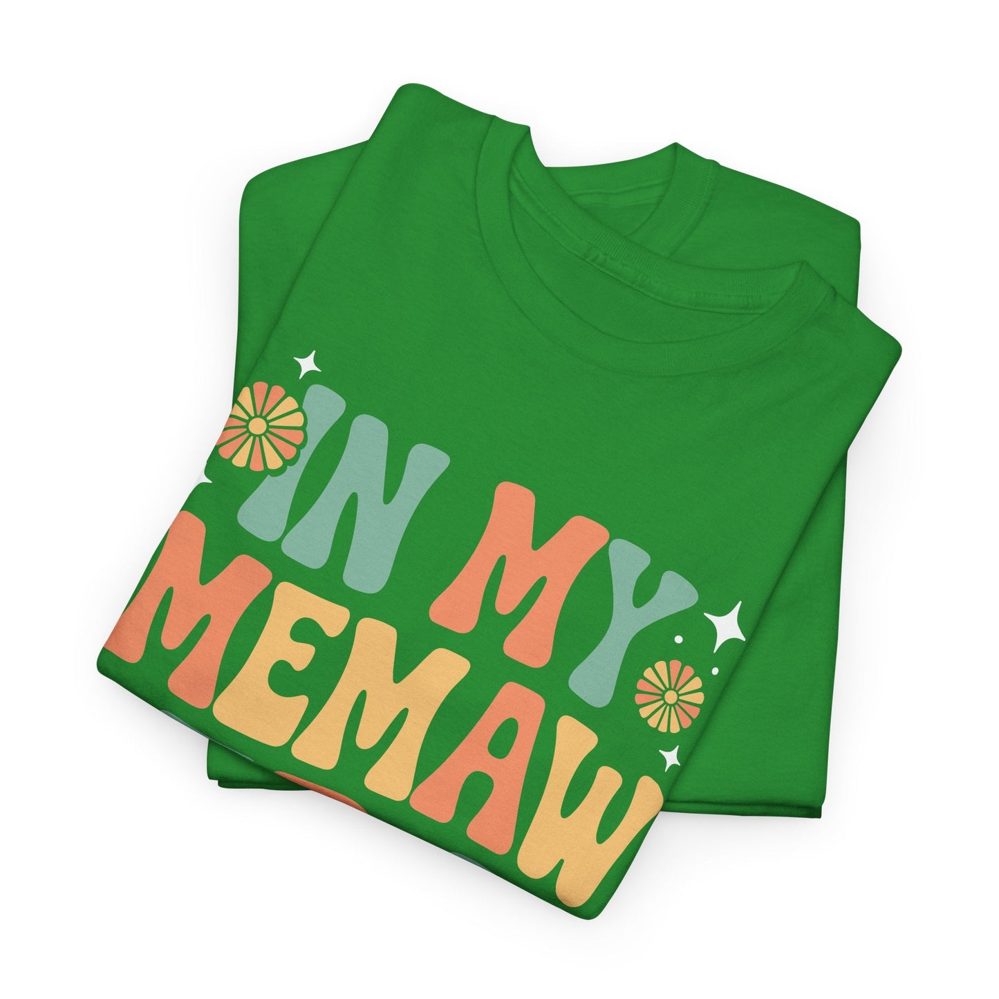 In My Memaw Era Funny Sarcastic Groovy Retro Mothers Day T-Shirt