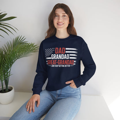 Gifts for Grandpa from Grandkids Dad Grandad Great Grandad Sweatshirt