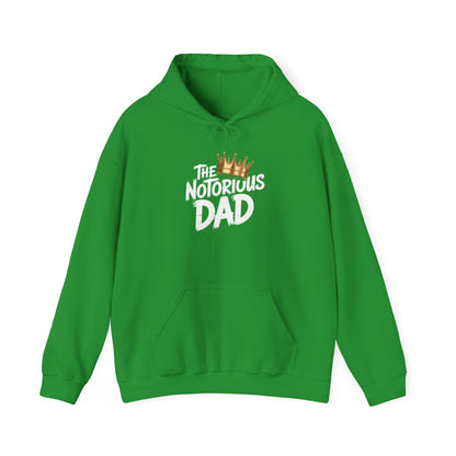 Old School Funny Hip Hop Fathers Day Notorious Dad Hoodie