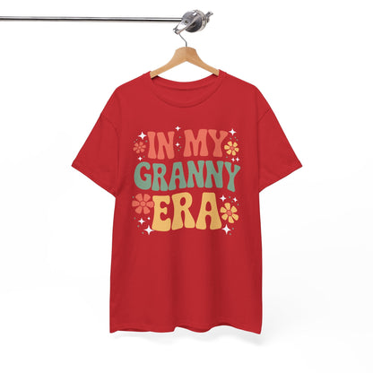 In My Granny Era Funny Sarcastic Groovy Retro Mothers Day T-Shirt