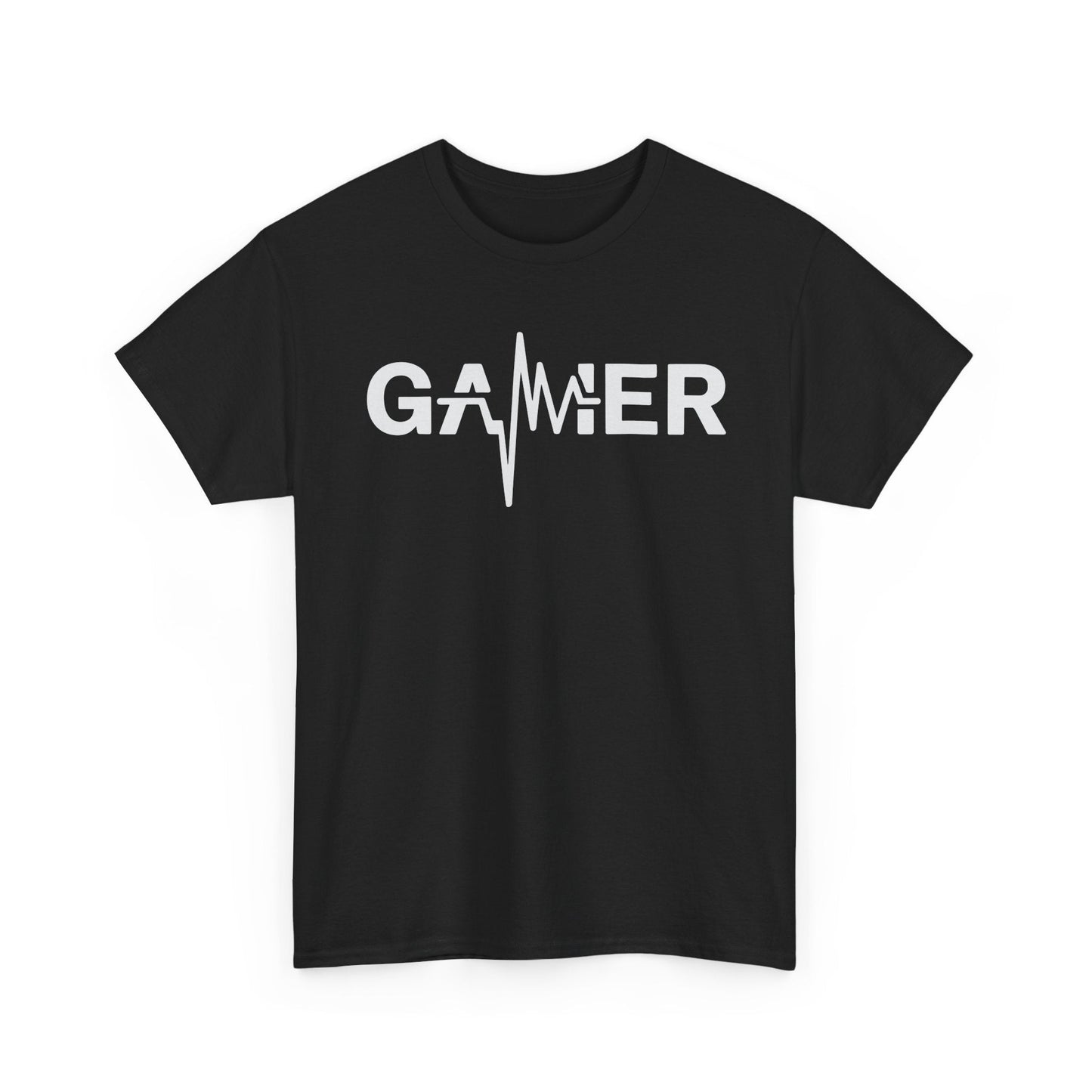 Gamer Heartbeat Video Games Graphic T-Shirt