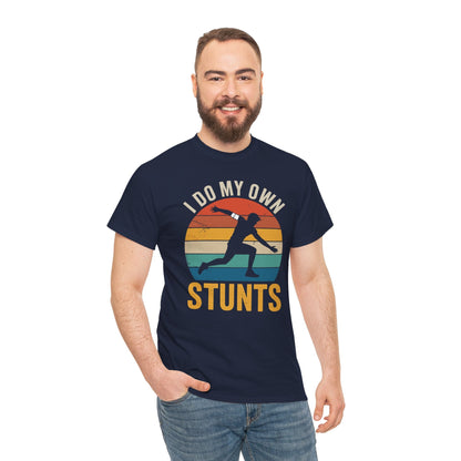 Funny I Do All My Own Stunts Broken Bones T-Shirt