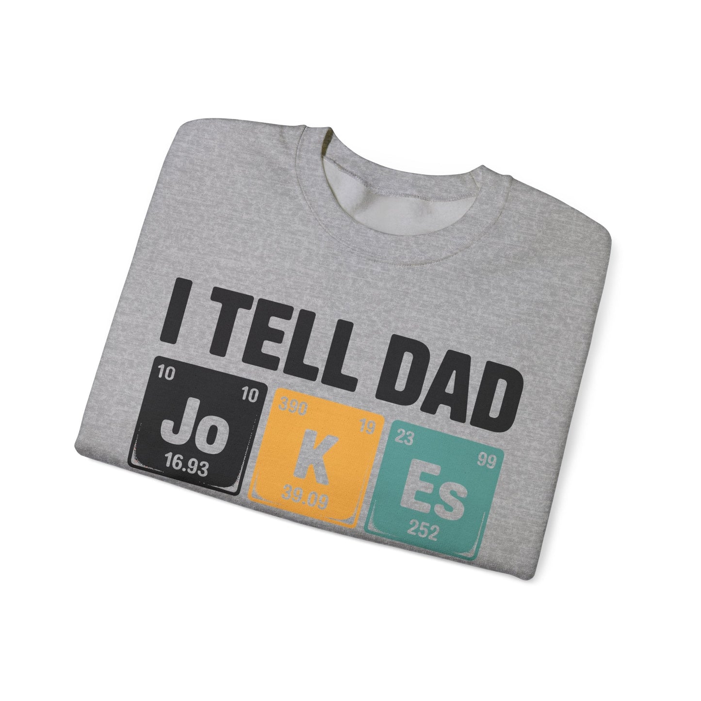I Tell Dad Jokes Periodically Element Vintage Father's Day Sweatshirt