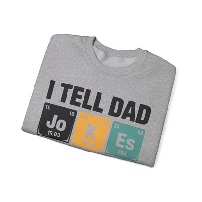 I Tell Dad Jokes Periodically Element Vintage Father's Day Sweatshirt