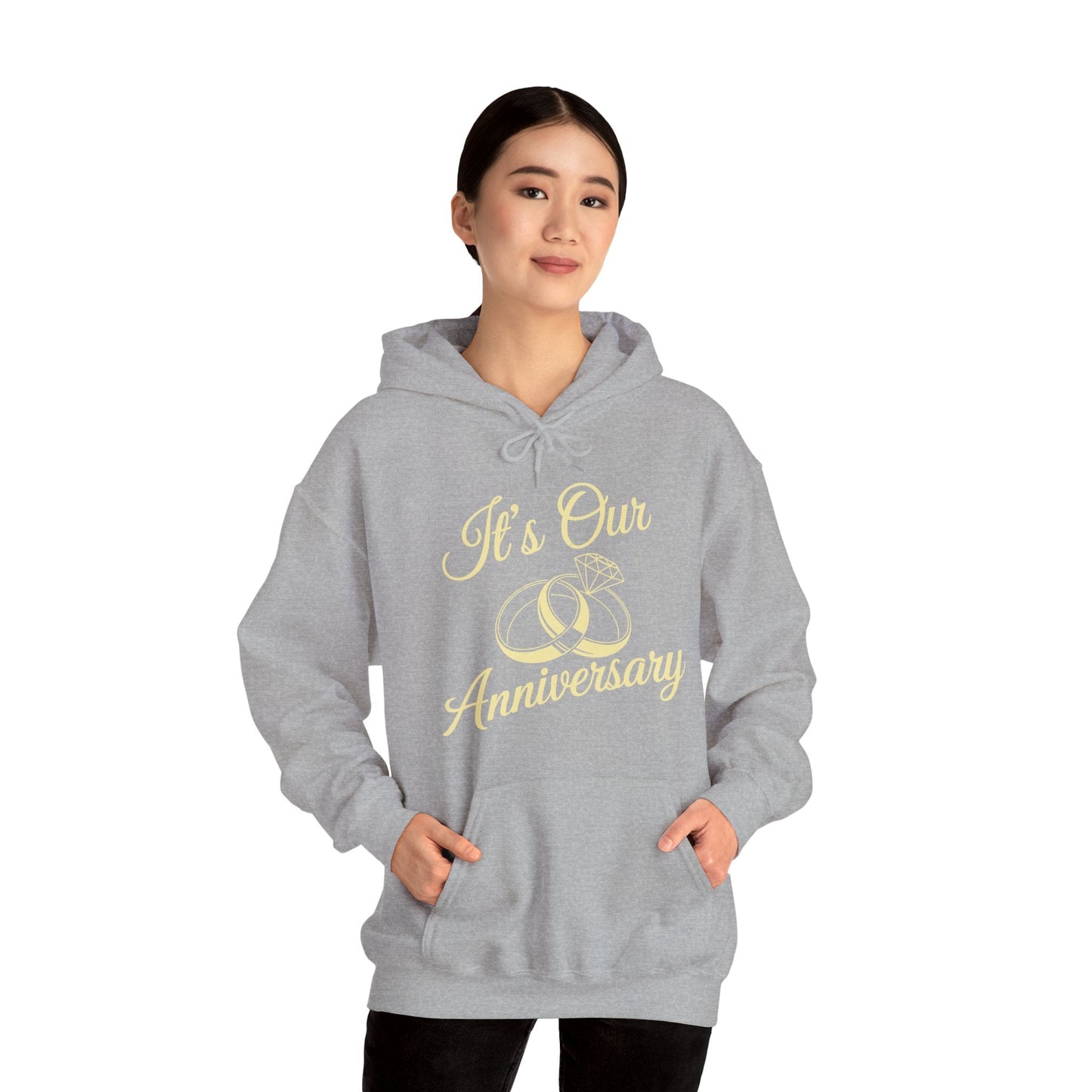It's Our Anniversary Shirts for Married Couples Husband Wife Hoodie