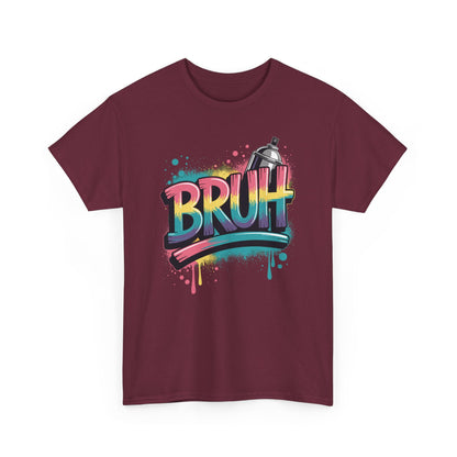 Bruh Graffiti Funny Saying Street Art Meme Men Boys T-Shirt