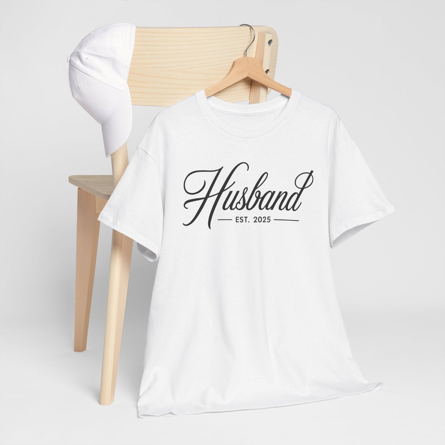Couples Gifts For Husband And Wife Matching Husband Est 2025 Just Married Honeymoon Wedding T-Shirt