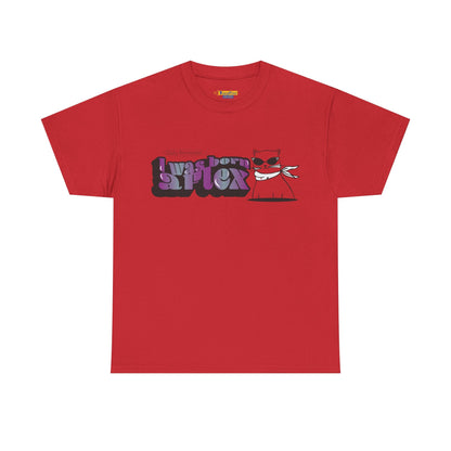 I Was Born A Flex Funny Confidence Quote T-Shirt