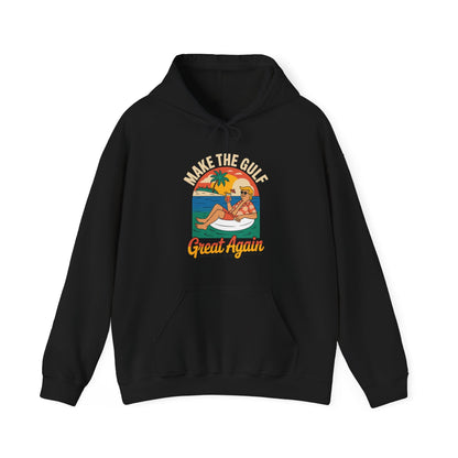 Funny Trump Make The Gulf Great Again Hoodie