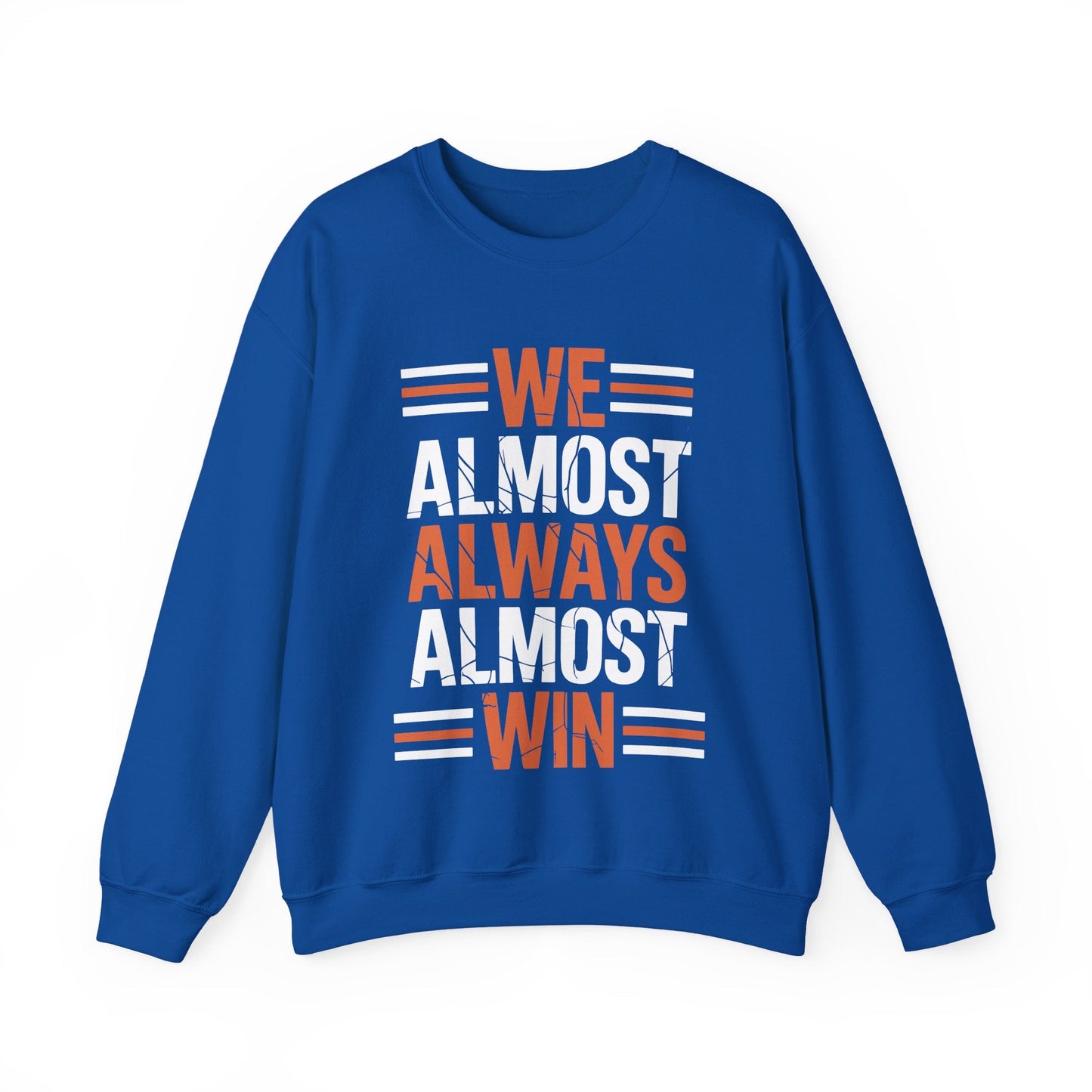 Funny Cleveland Throwback We Almost Always Almost Win Football Fans Lovers Sweatshirt