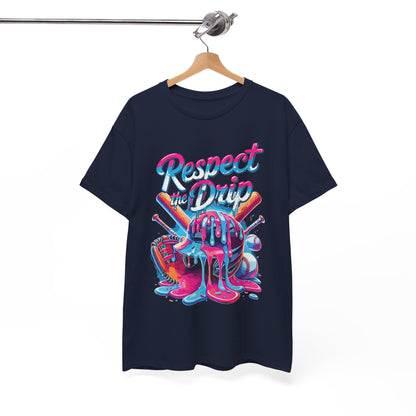Baseball Drip For Boys Ice Cream Respect The Drip Baseball T-Shirt