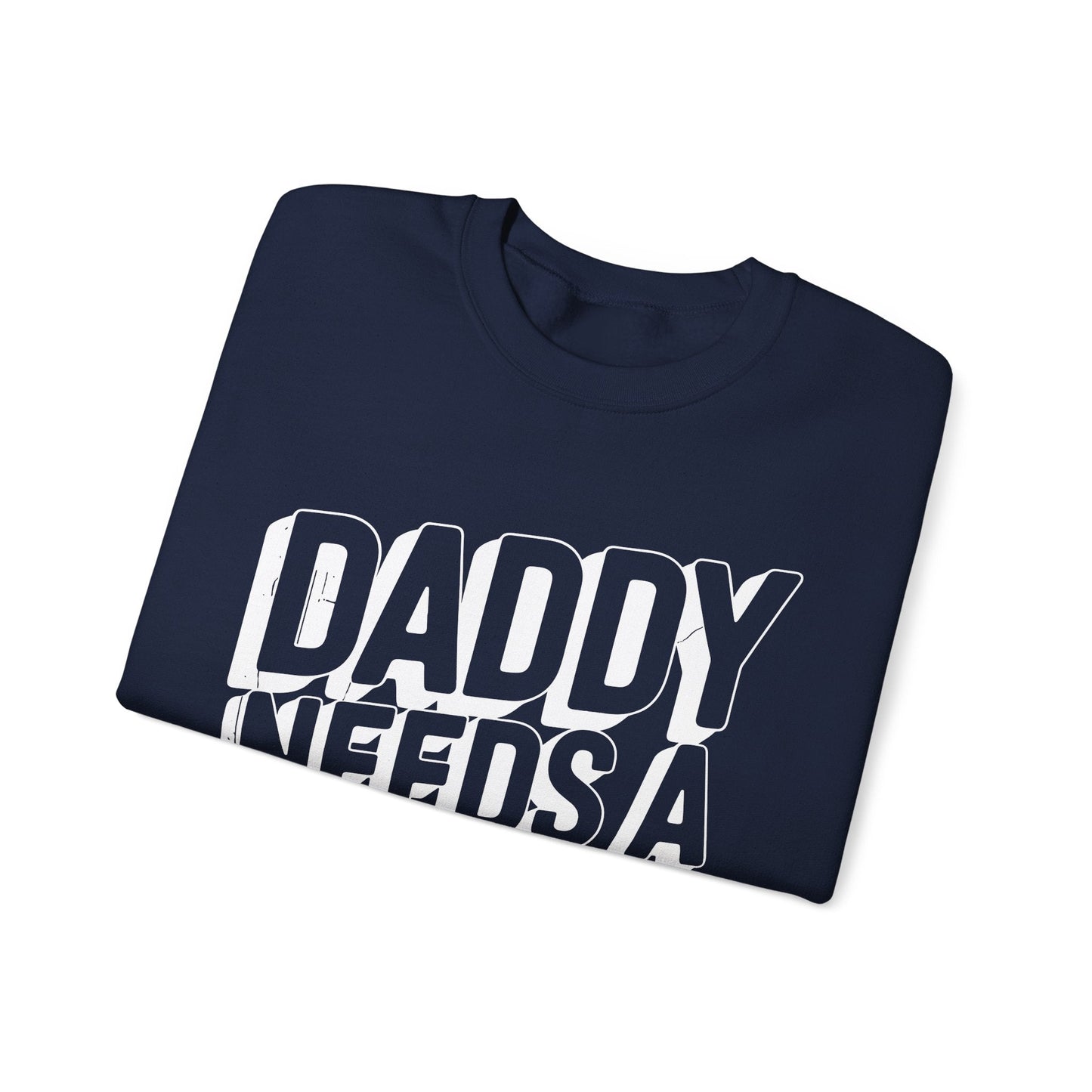Daddy Needs A Beer Shirt Funny Men Drinking Dad Fathers Day Sweatshirt
