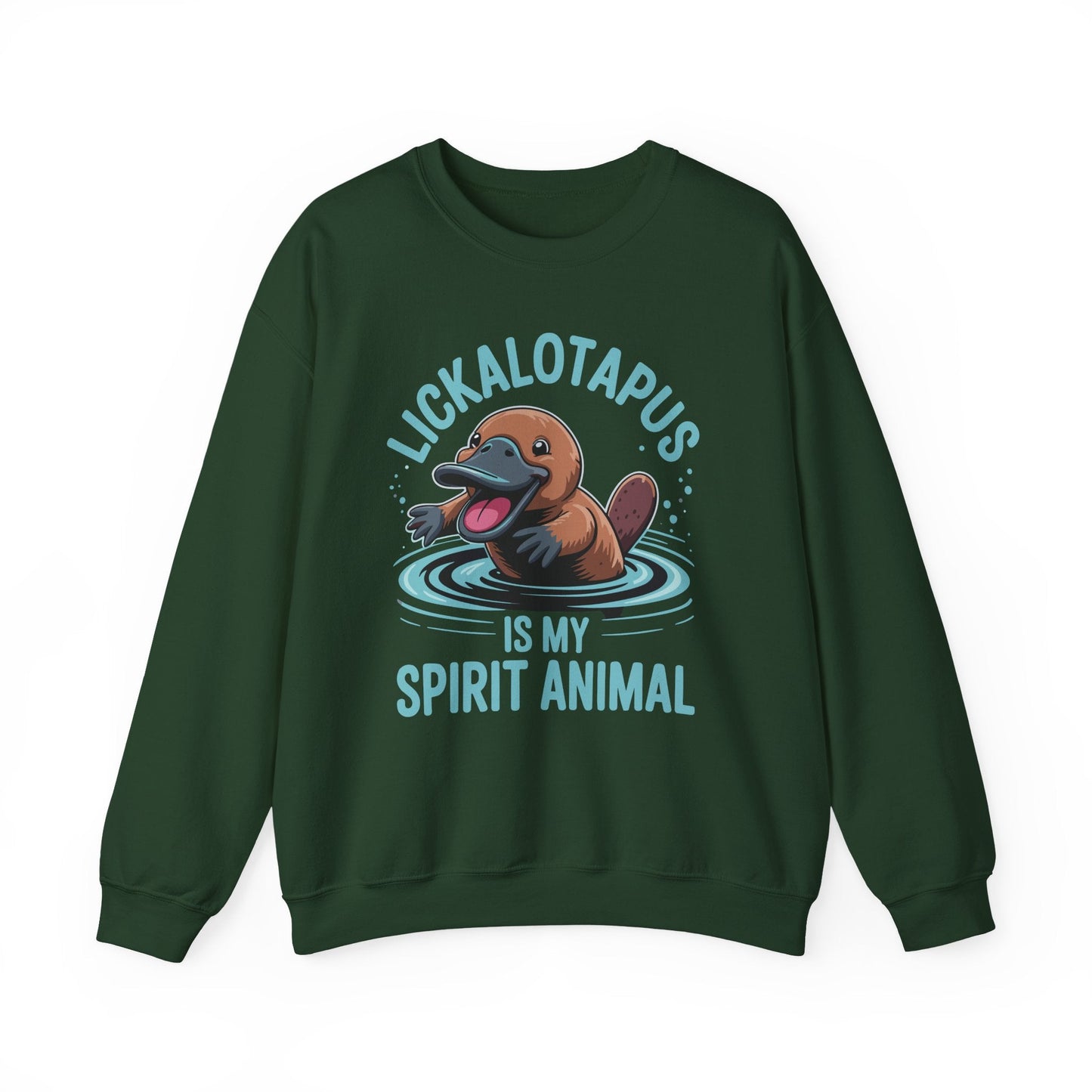 Vintage Funny Lickalottapus Is My Spirit Animal Lovers Meme Sweatshirt