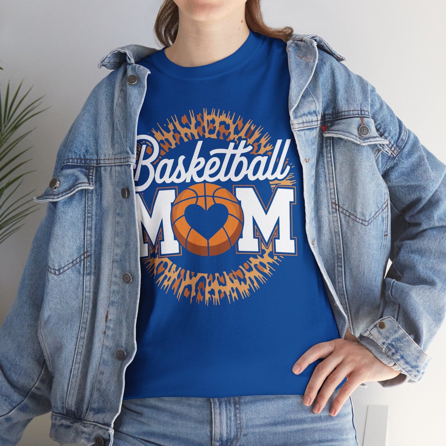 Basketball Mom Shirt Mom Game Day Outfit Mothers Day Gift T-Shirt