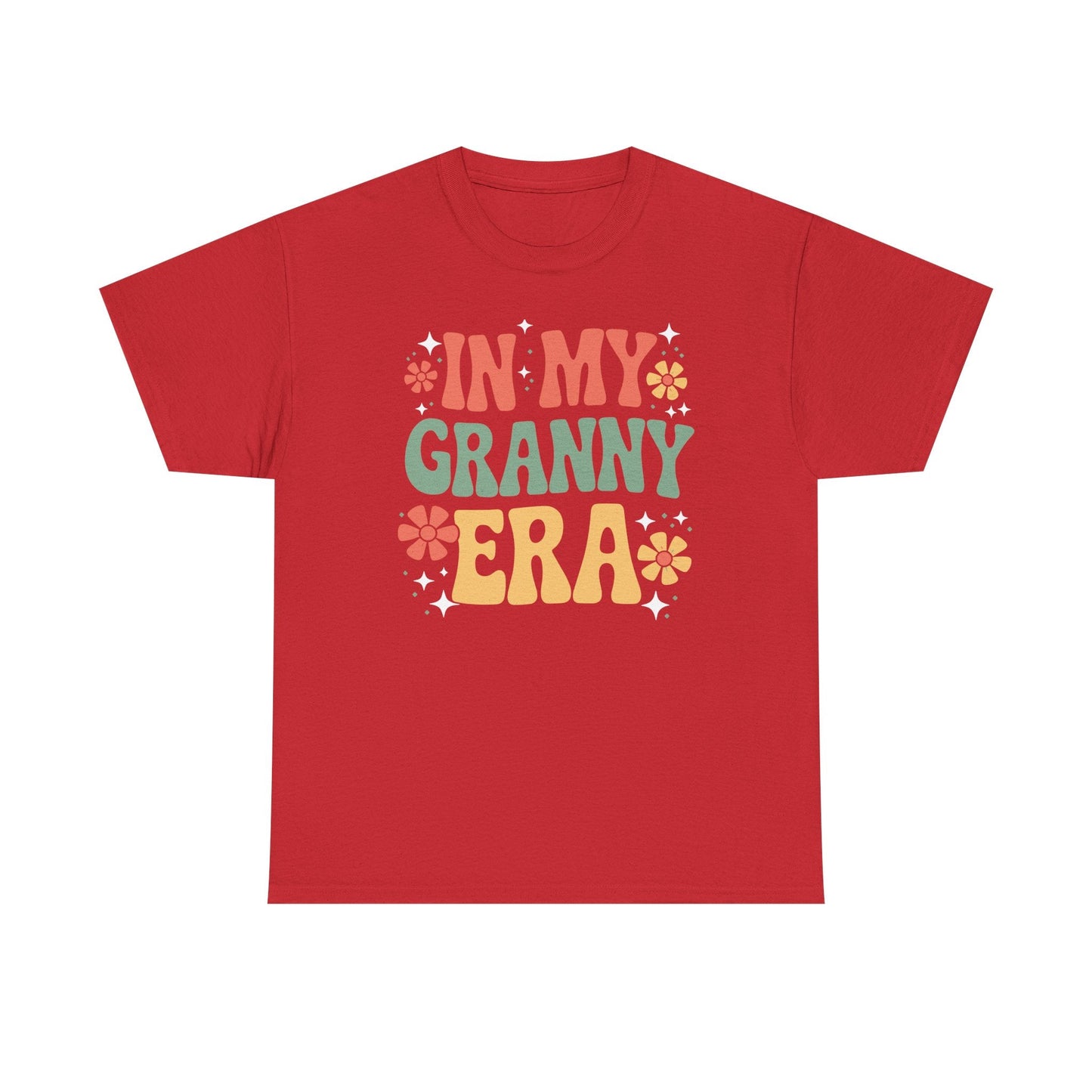 In My Granny Era Funny Sarcastic Groovy Retro Mothers Day T-Shirt
