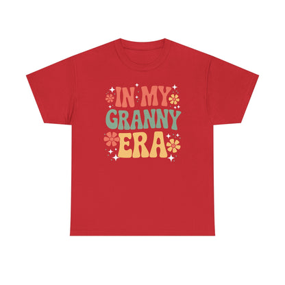 In My Granny Era Funny Sarcastic Groovy Retro Mothers Day T-Shirt