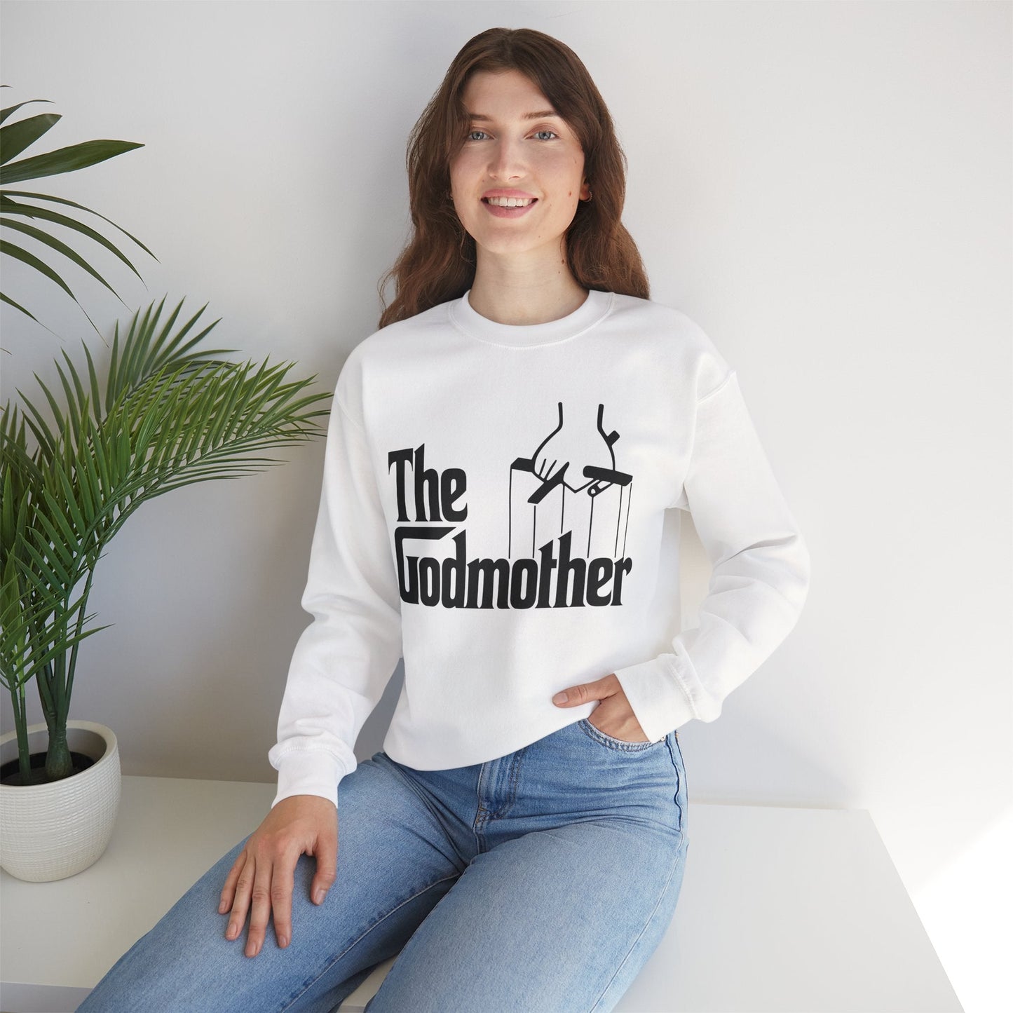 Godmother The Movie Distress Mothers Day Sweatshirt