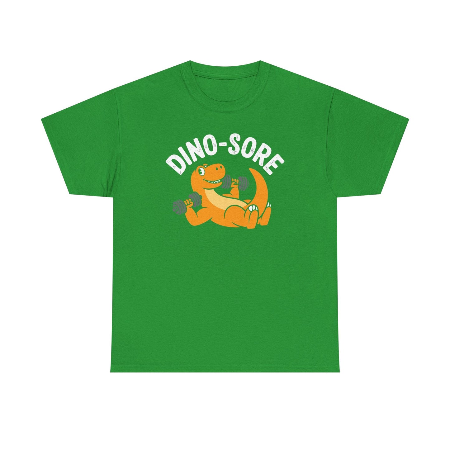 Gym Workout Dino Sore Exercise Fitness Boys Women Men T-Shirt