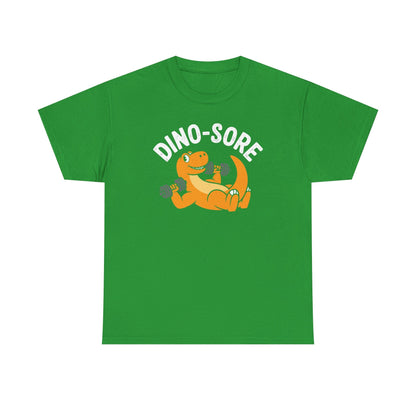 Gym Workout Dino Sore Exercise Fitness Boys Women Men T-Shirt