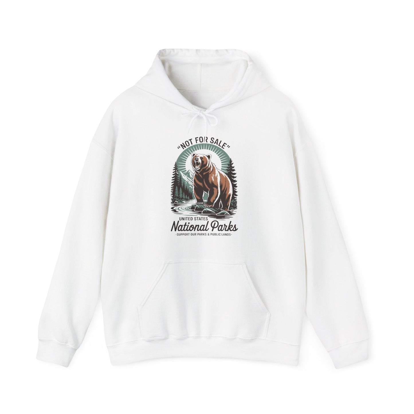 Not For Sale National Parks Support Our Parks & Public Lands Hoodie