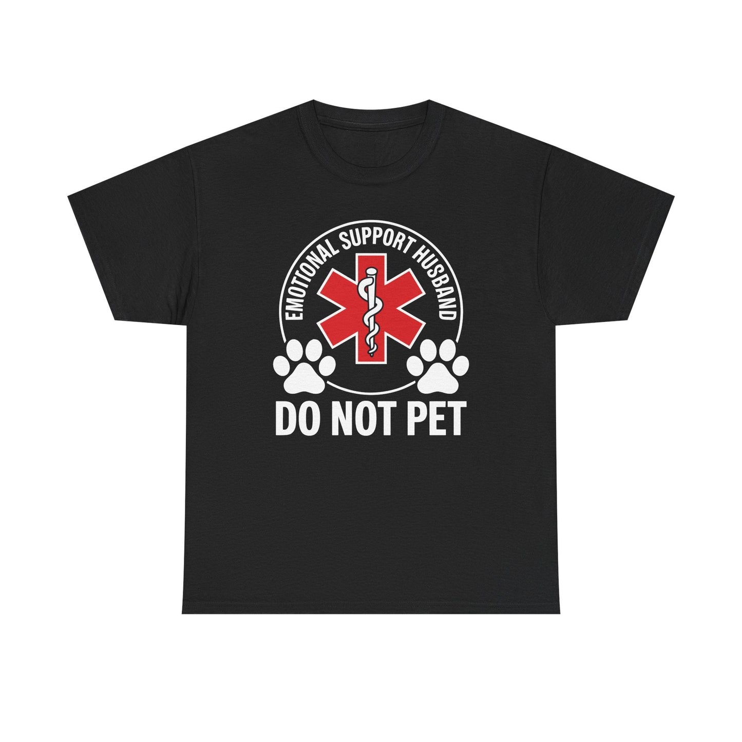 Emotional Support Husband Do Not Pet T-Shirt