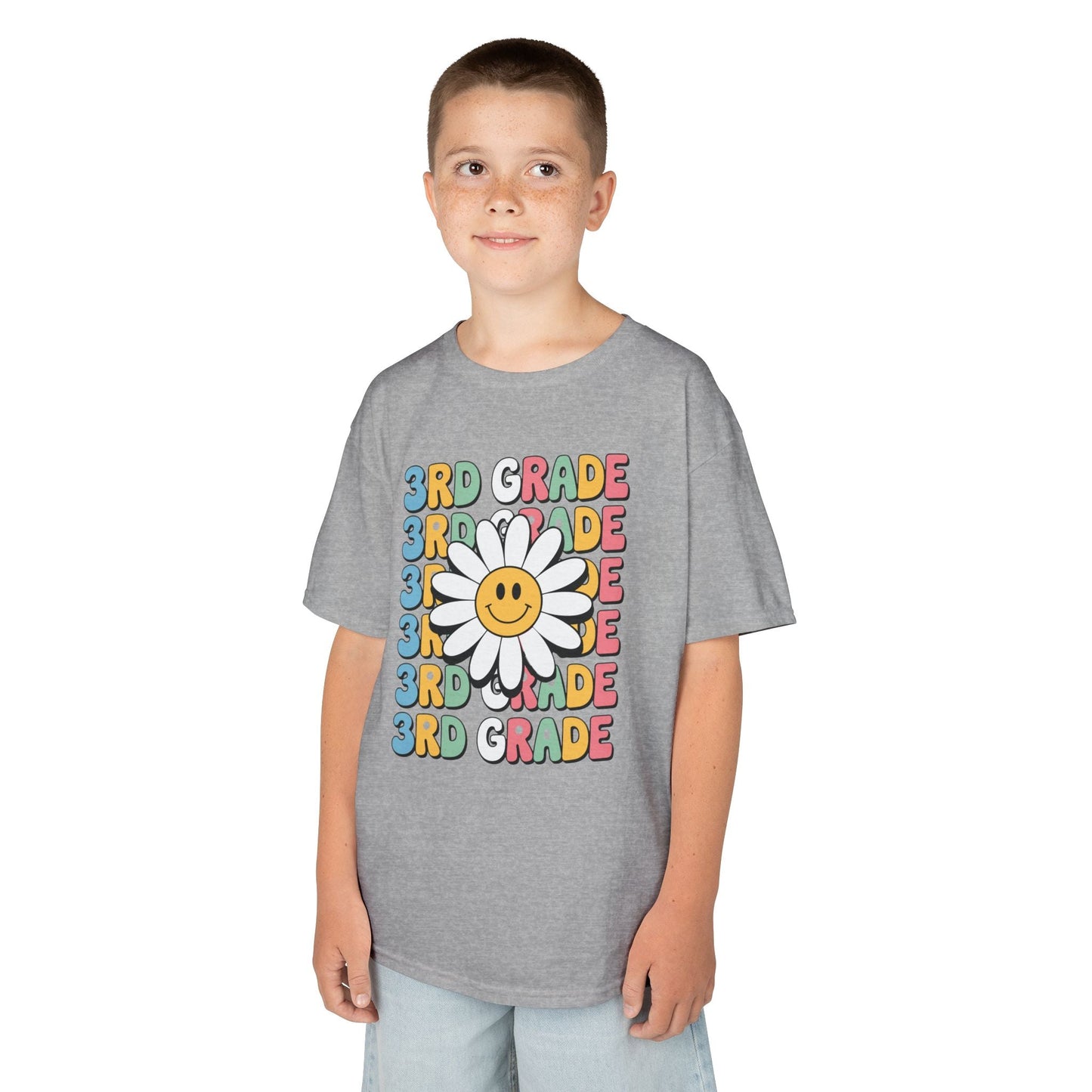 Groovy 3rd Grade Back To School First Day of Third Grade T-Shirt