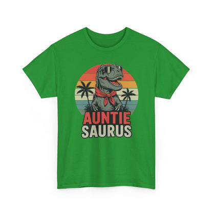 Auntiesaurus T Rex Dinosaur Auntie Saurus Family Matching T-Shirt