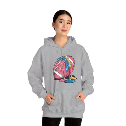 Football Drip For Lineman WR QB RB Ice Cream Sprinkles Hoodie