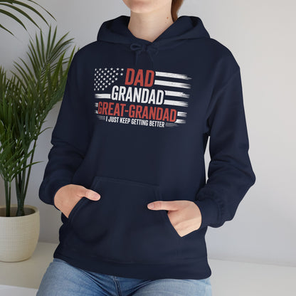 Gifts for Grandpa from Grandkids Dad Grandad Great Grandad Hoodie