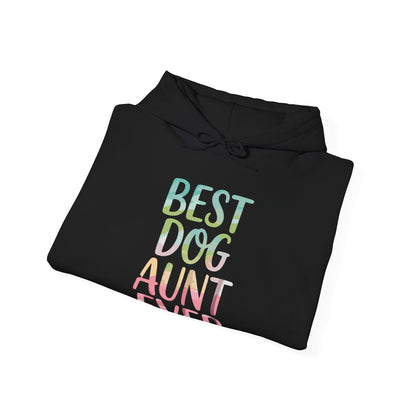 Best Dog Aunt Ever Shirt Women Dog Lover Auntie Mothers Day Hoodie