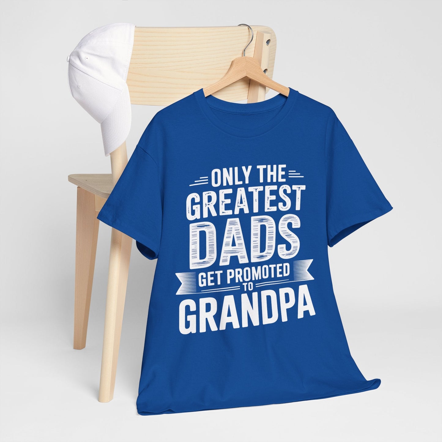 Only The Greatest Dads Get Promoted To Grandpa Shirt Men T-Shirt