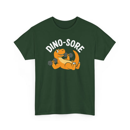 Gym Workout Dino Sore Exercise Fitness Boys Women Men T-Shirt