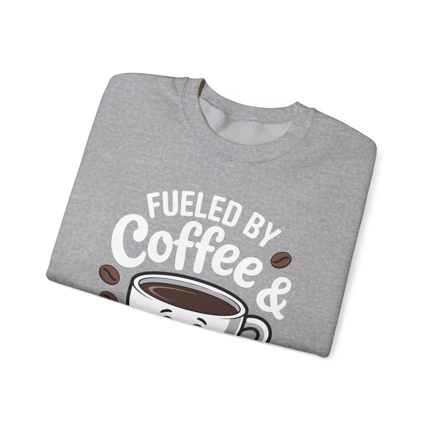 Funny Coffee Lover Fueled by Coffee And Kindness Sweatshirt