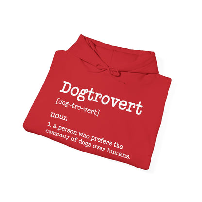 Dogtrovert Definition, Funny Dog Hoodie For Men Women