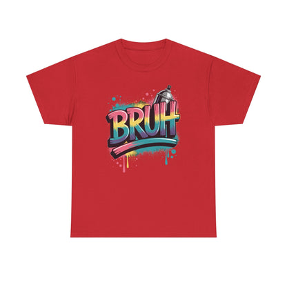 Bruh Graffiti Funny Saying Street Art Meme Men Boys T-Shirt