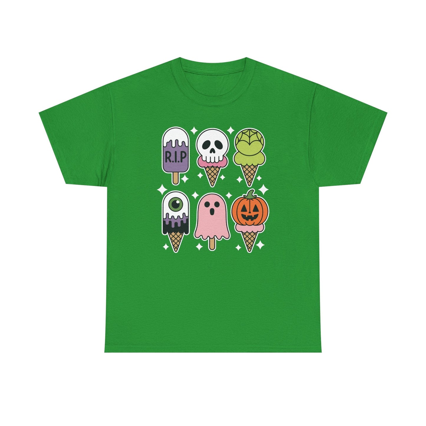 Horror Movie Summer Popsicle Halloween Ice Cream Summer-ween T-Shirt for Men Women