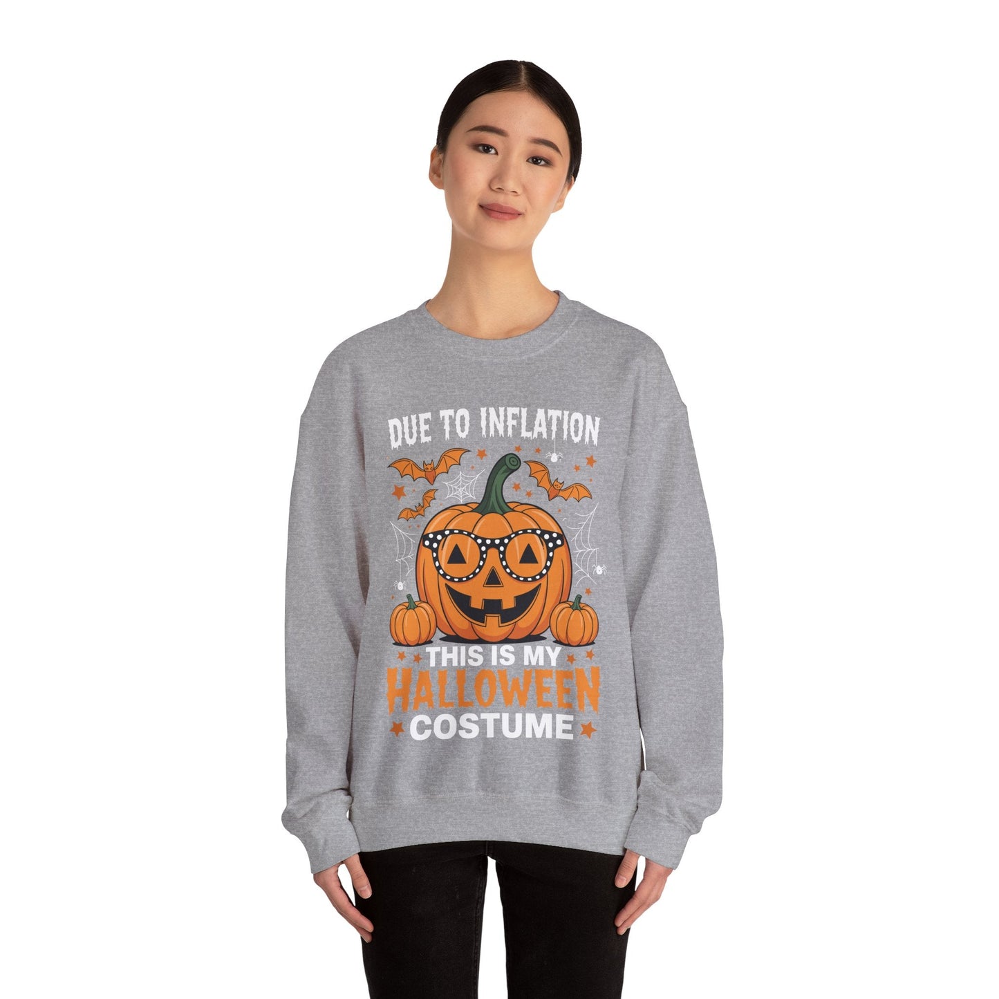 Pumpkin Halloween Costume Men Women Funny Halloween 2025 Sweatshirt