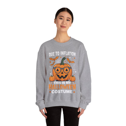 Pumpkin Halloween Costume Men Women Funny Halloween 2025 Sweatshirt