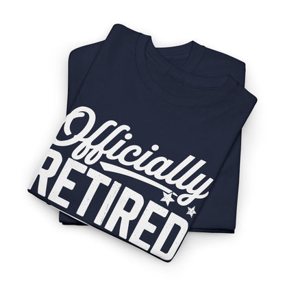 Funny Retirement 2026 Officially Retired Vintage Humor T-Shirt