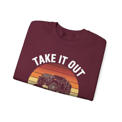 Catch Some Rays Vintage Retro Take It Out And Play Sweatshirt