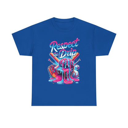 Baseball Drip For Boys Ice Cream Respect The Drip Baseball T-Shirt